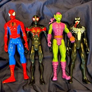 12 inch Marvel Action Figures Spider-Man (4 set)